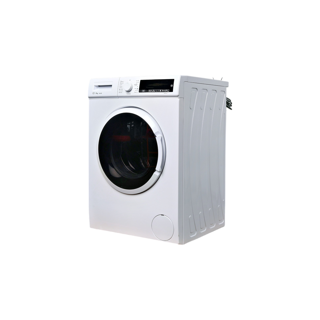 Lave-Linge Hublot 8 kg Reconditionné ESSENTIEL B ELF814-3B : vue du côté gauche