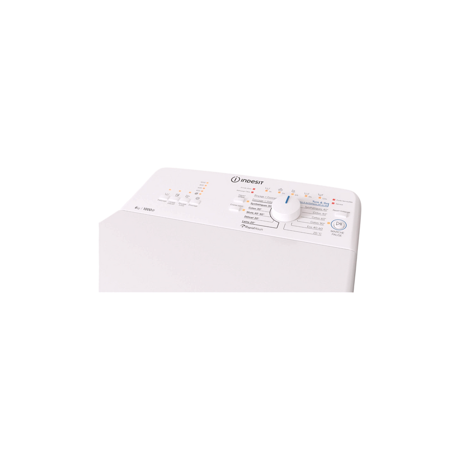 Lave-linge Top 6 kg Reconditionné INDESIT BTWNL60400FR/N