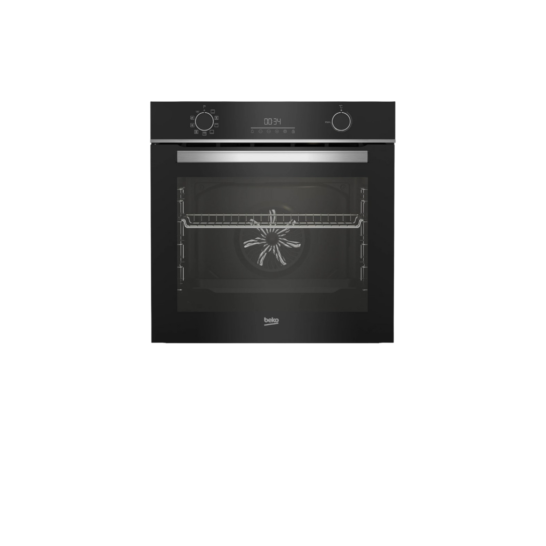 Four Chaleur Tournante 72 L Reconditionné BEKO BBIM18301XFPE-1 : vue de face