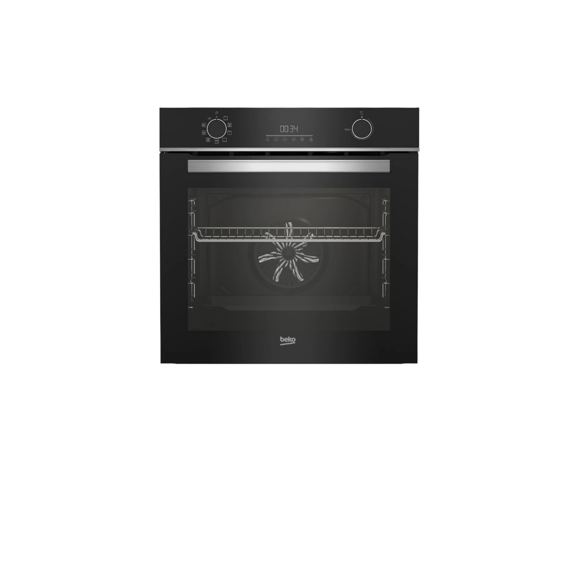 Four Chaleur Tournante 72 L Reconditionné BEKO BBIM18301XFPE-1 : vue de face