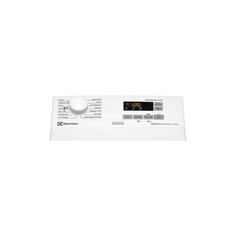 Lave-linge Top 6 kg Reconditionné ELECTROLUX EW6T3365BCZ