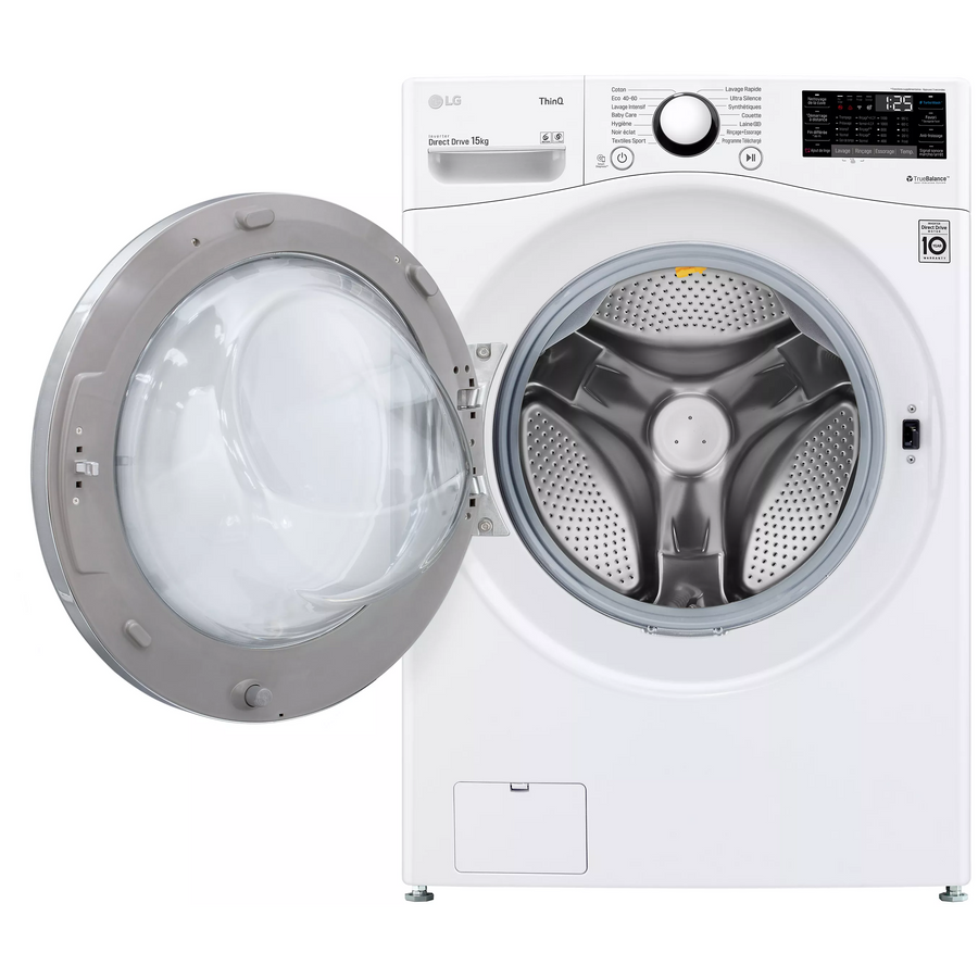 Lave-linge Hublot 15 kg Reconditionné LG F51P12WH