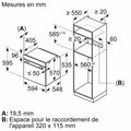Four Chaleur Tournante 71 L Reconditionné BOSCH HBA553BV3F
