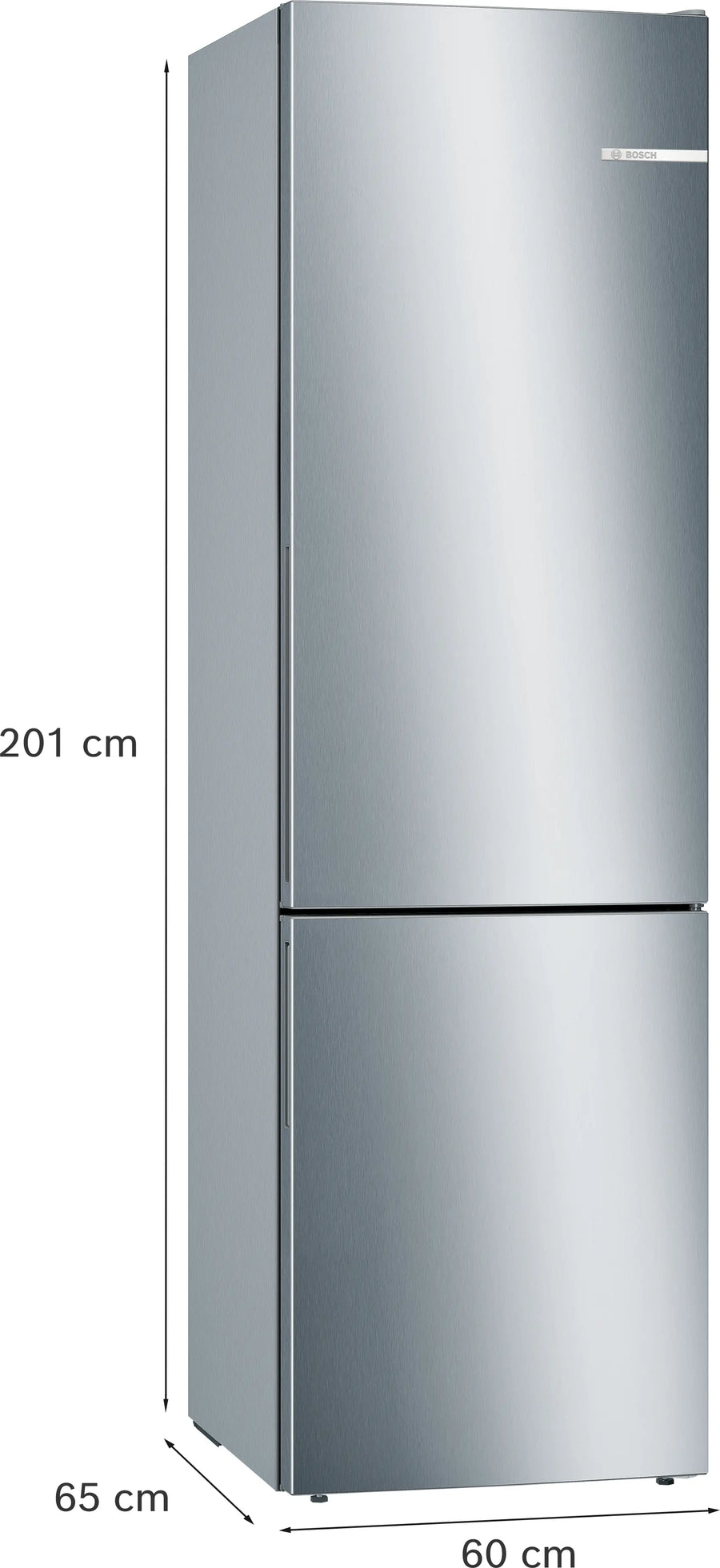 Réfrigérateur Avec Congélateur 343 Litres Reconditionné BOSCH KGE39ALCA