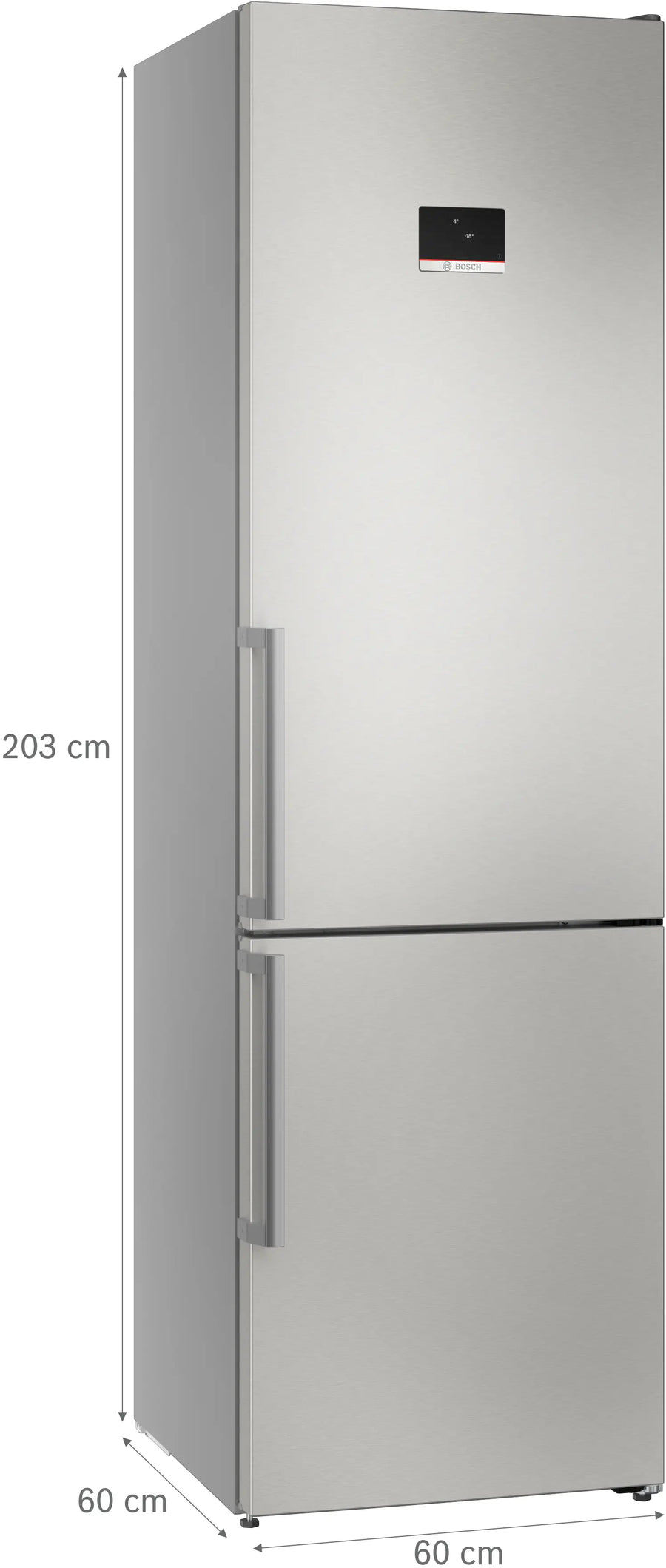 Réfrigérateur Avec Congélateur 363 L Reconditionné BOSCH KGN39AIBT