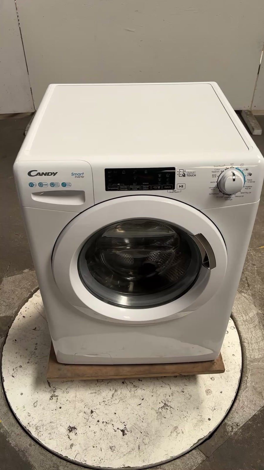 Lave-linge Hublot 11 kg Reconditionné CANDY CS 1411TXME/1-S