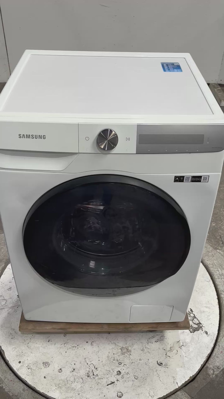 Lave-linge Hublot 8 kg Reconditionné SAMSUNG WW80T734ABH