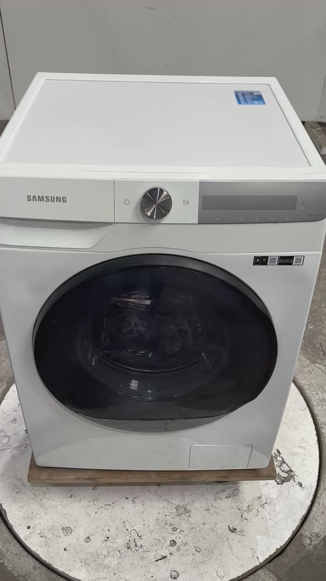 Lave-linge Hublot 8 kg Reconditionné SAMSUNG WW80T734ABH