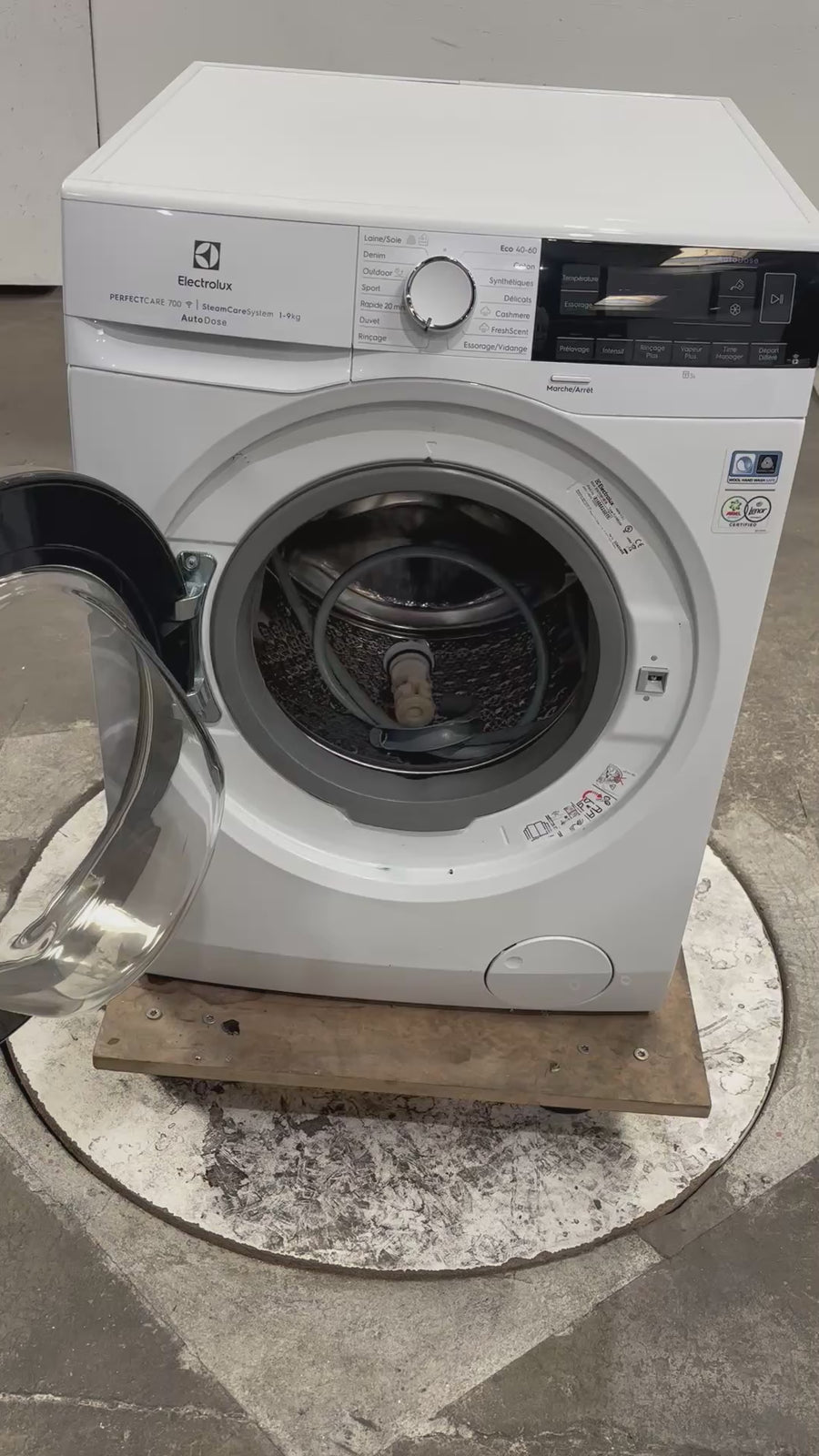 Lave-linge Hublot 9 kg Reconditionné ELECTROLUX EW7F3816DB
