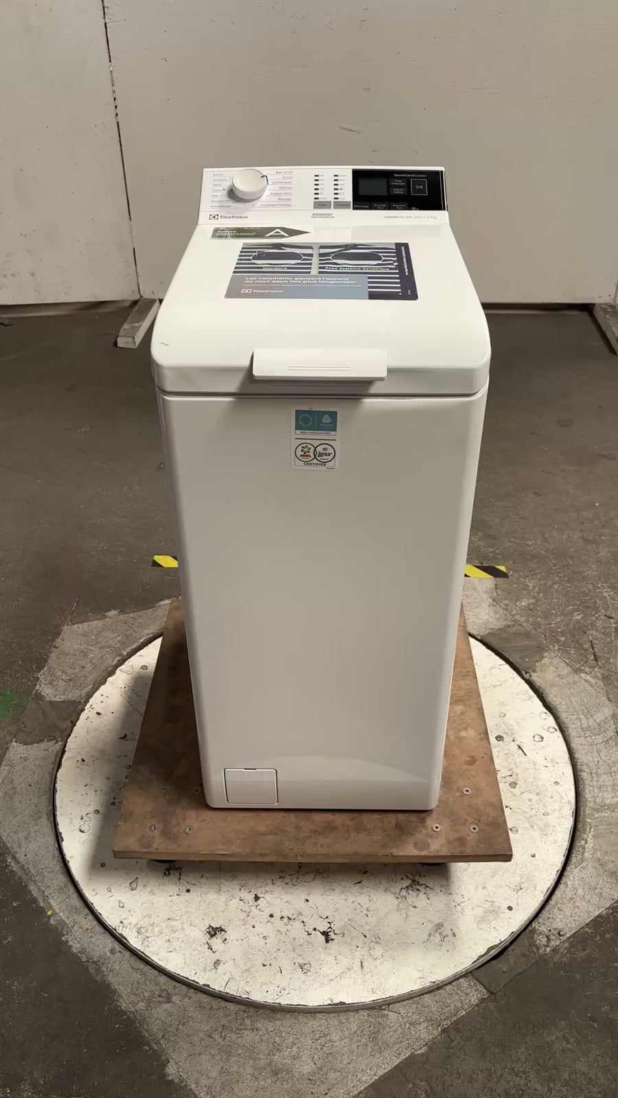Lave-linge Top 7 kg Reconditionné ELECTROLUX EW6T4127AS