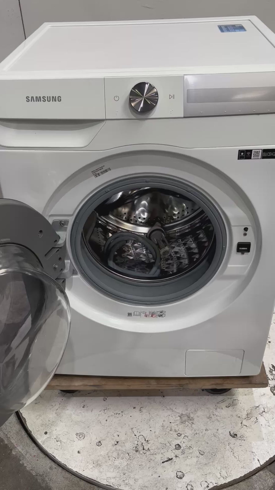 Lave-linge Hublot 8 kg Reconditionné SAMSUNG WW80T734ABH