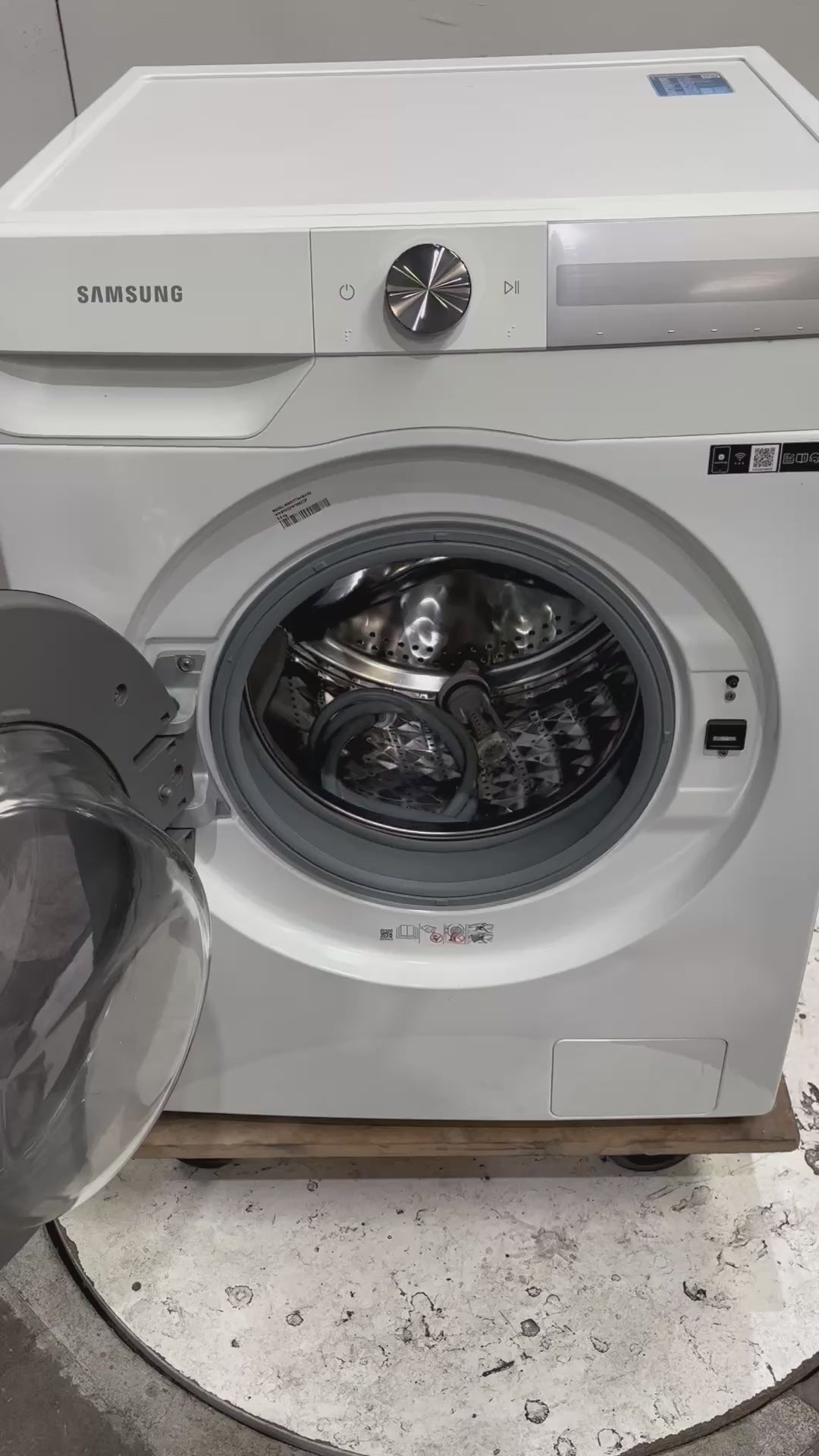 Lave-linge Hublot 8 kg Reconditionné SAMSUNG WW80T734ABH