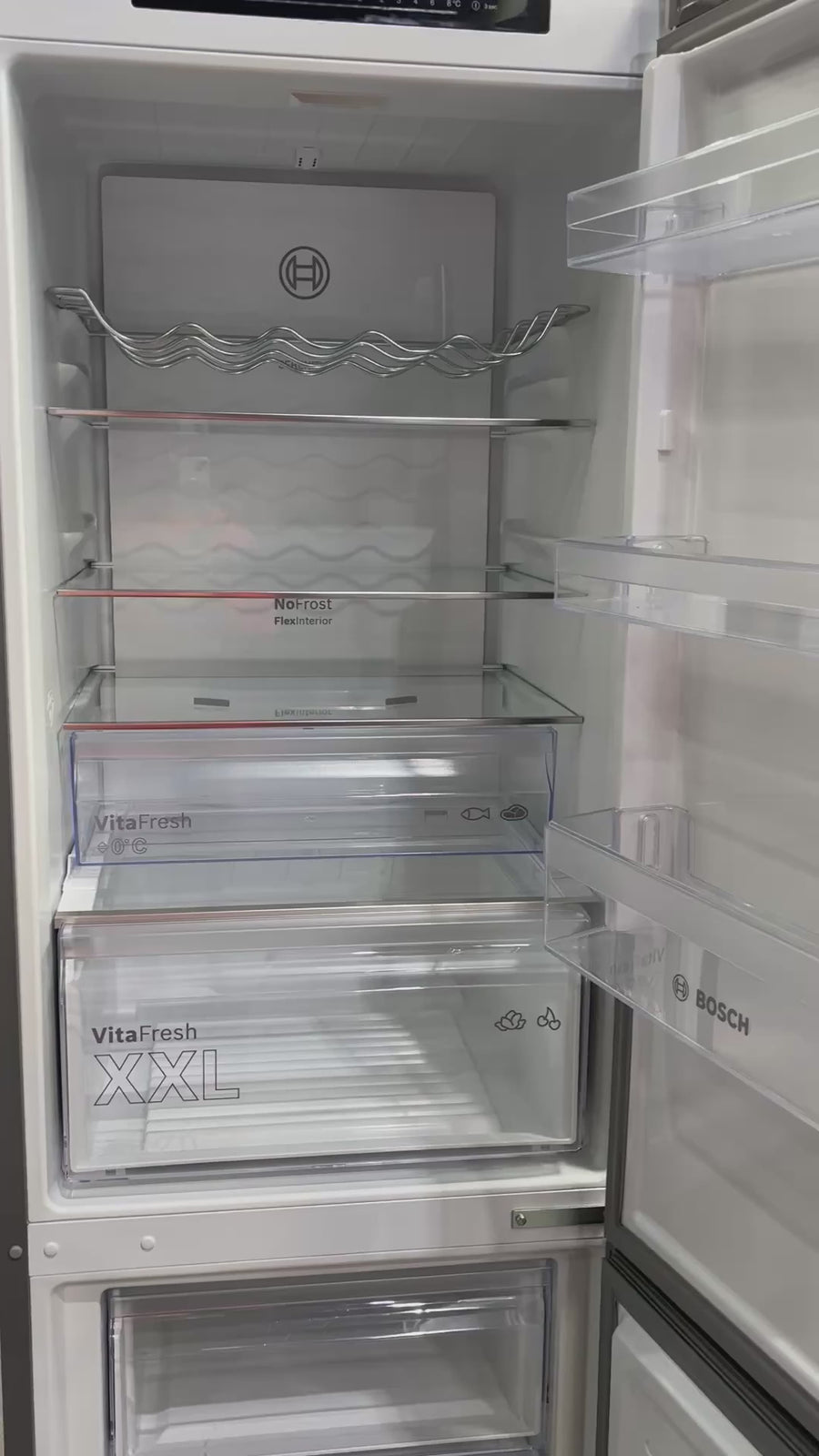 Réfrigérateur Avec Congélateur 321 Litres Reconditionné BOSCH KGN36MICF