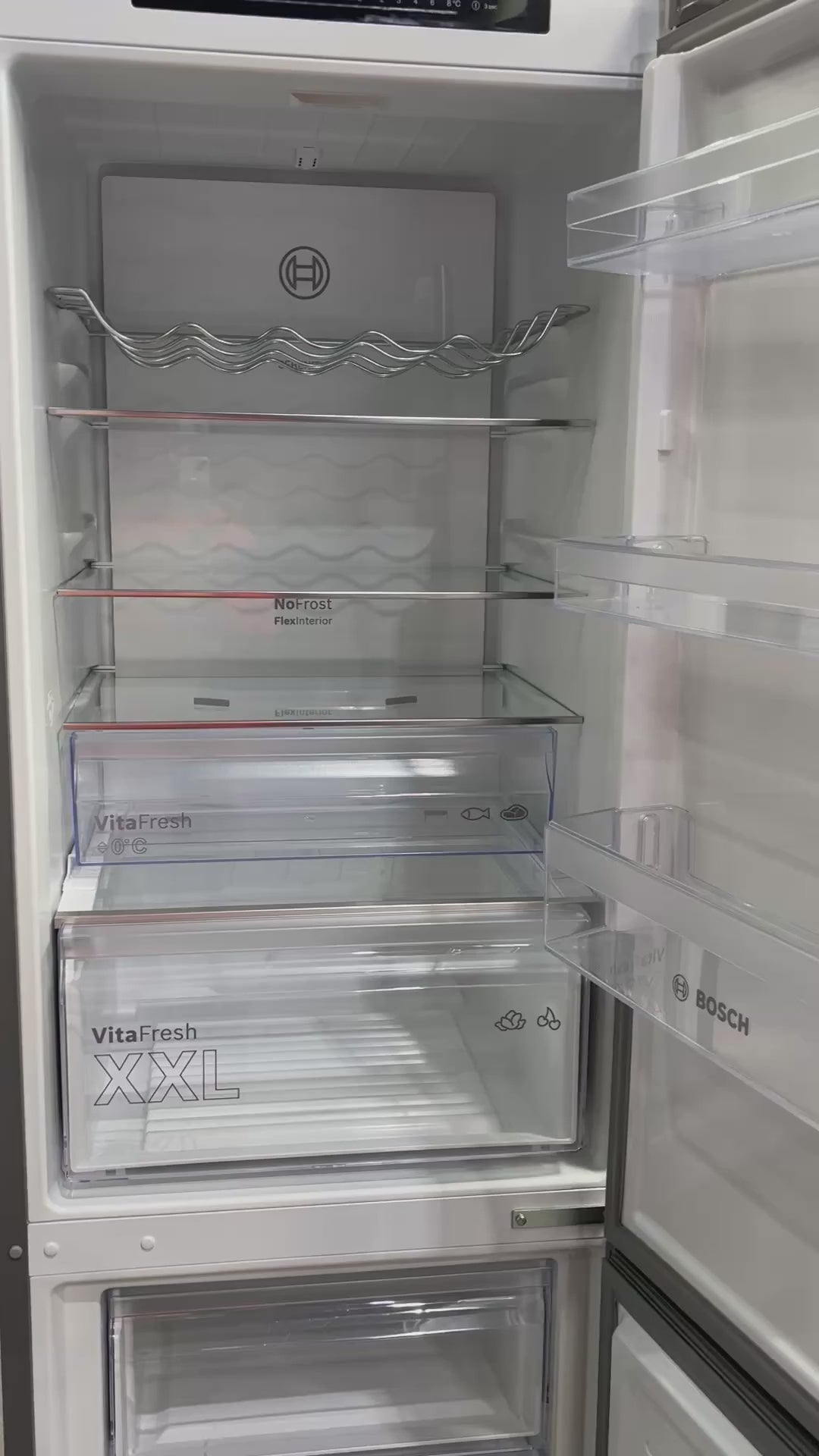 Réfrigérateur Avec Congélateur 321 Litres Reconditionné BOSCH KGN36MICF