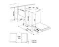 Lave-vaisselle Encastrable 13 couverts Reconditionné SMEG STL262D
