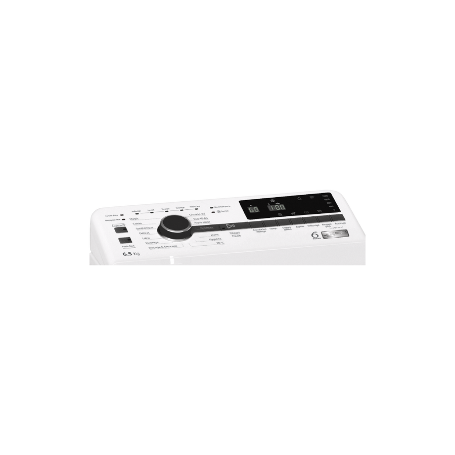 Lave-linge Top 6.5 kg Reconditionné WHIRLPOOL TDLRB65342BSFR