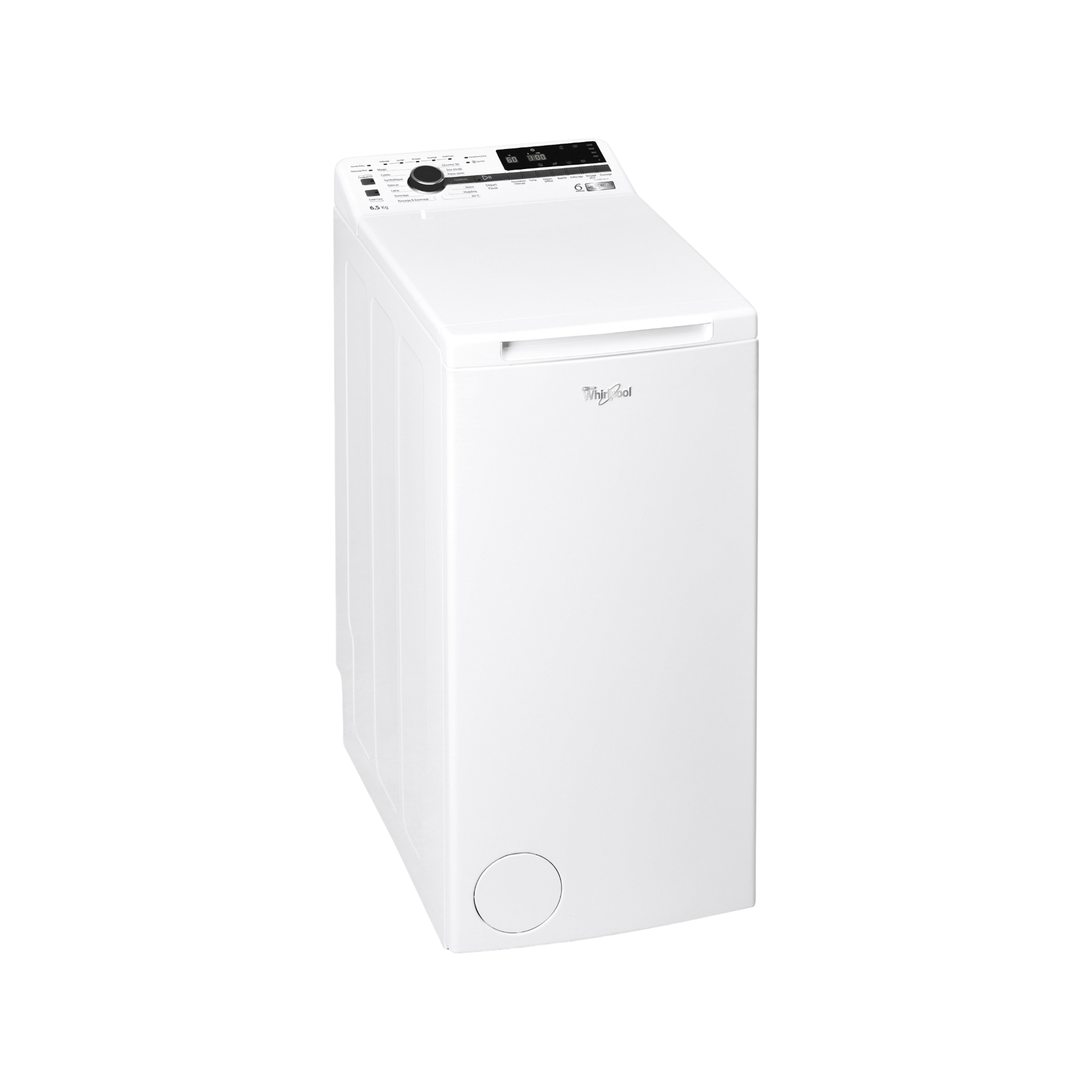 Lave-linge Top 6.5 kg Reconditionné WHIRLPOOL TDLRB65342BSFR