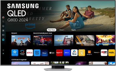 Téléviseur LED SAMSUNG TQ75Q80D 189 cm (74")