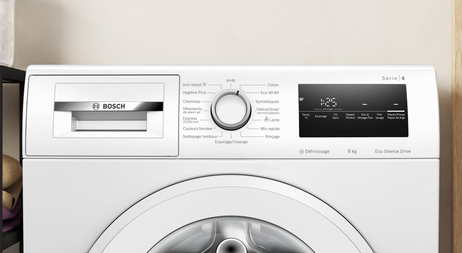 Lave-linge Hublot 8 kg Reconditionné BOSCH WAN2827AFR