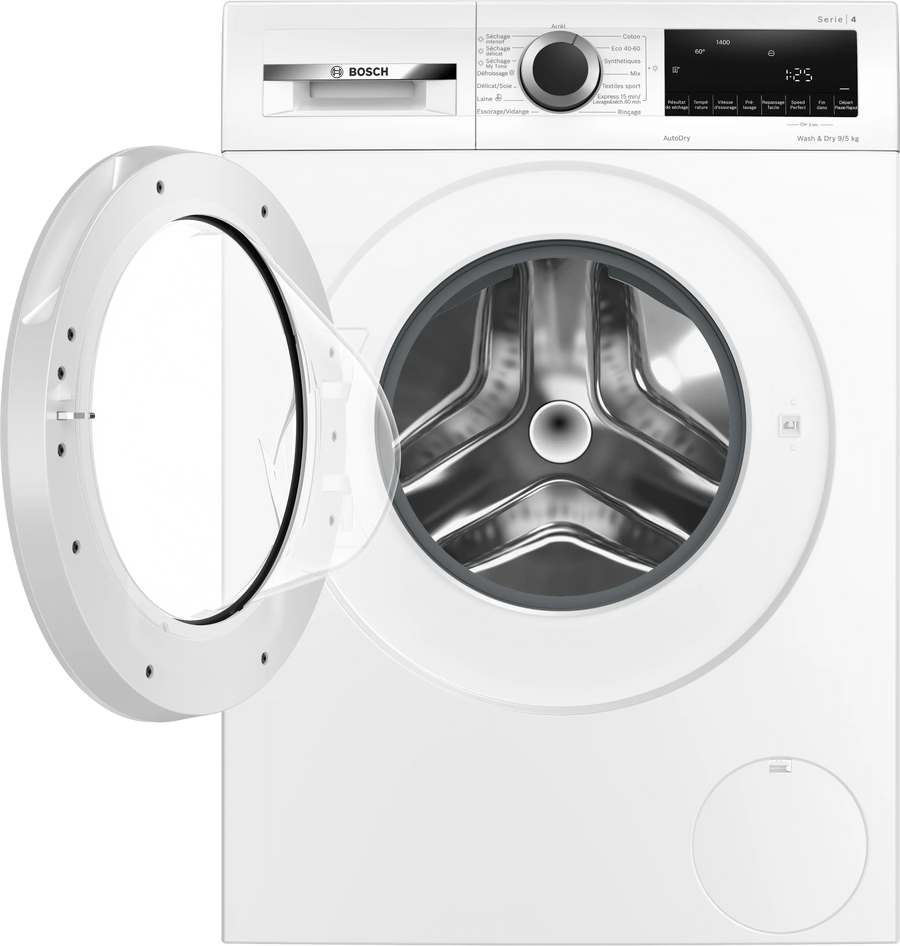 Lave-linge Sechant 9 kg Reconditionné BOSCH WNA144V0FR