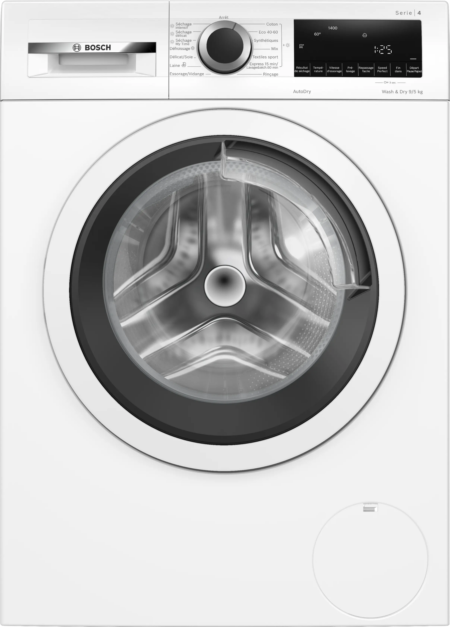 Lave-linge Sechant 9 kg Reconditionné BOSCH WNA144V0FR