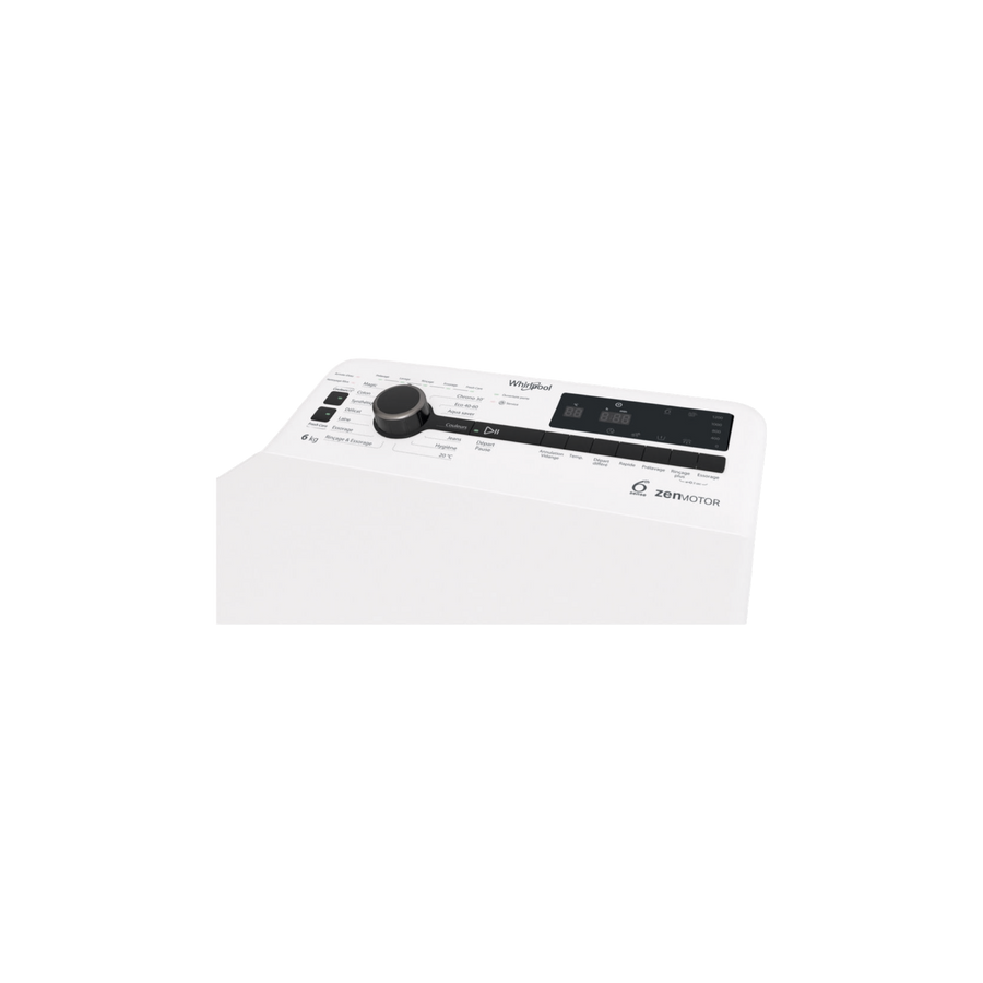Lave-linge Top 6 kg Reconditionné WHIRLPOOL ZEN TDLRBX6252BSFR/N