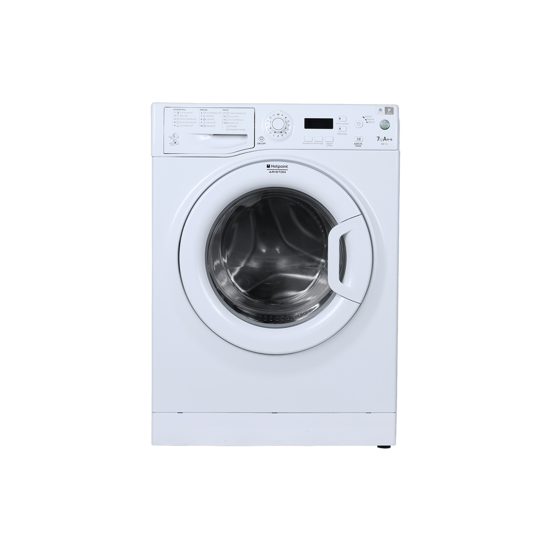 Lave-Linge Hublot 7 kg Reconditionné HOTPOINT WMF 722 FR : vue de face