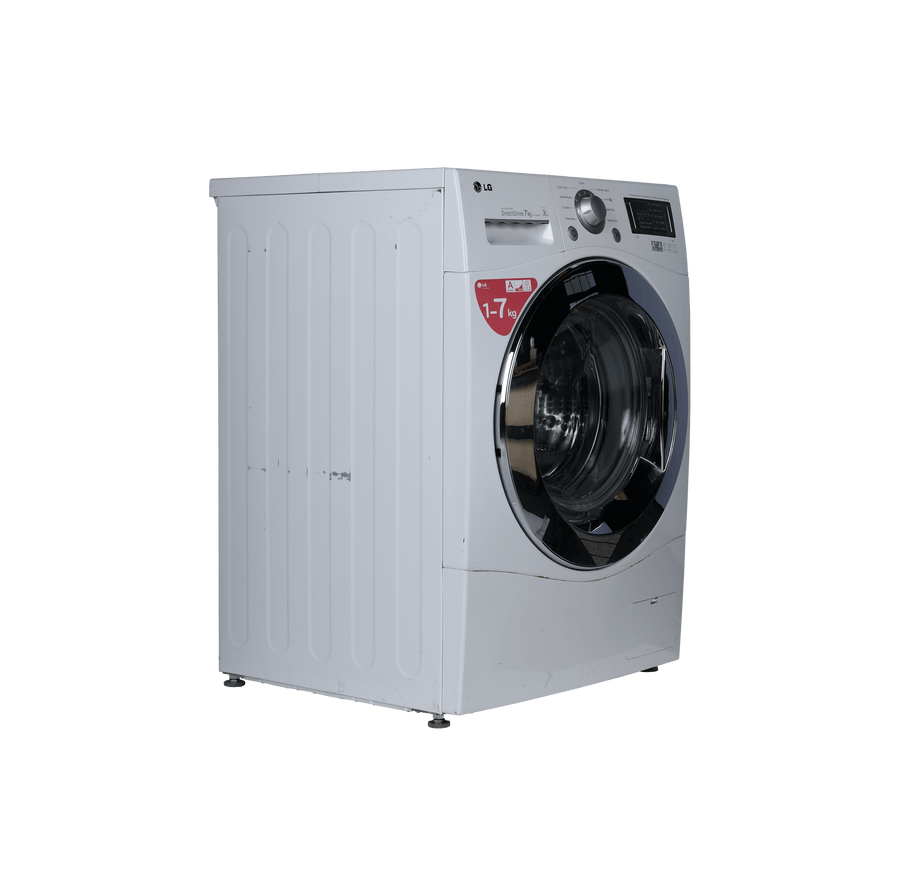 Lave-Linge Hublot 7 kg Reconditionné LG F14733WH : vue du côté gauche