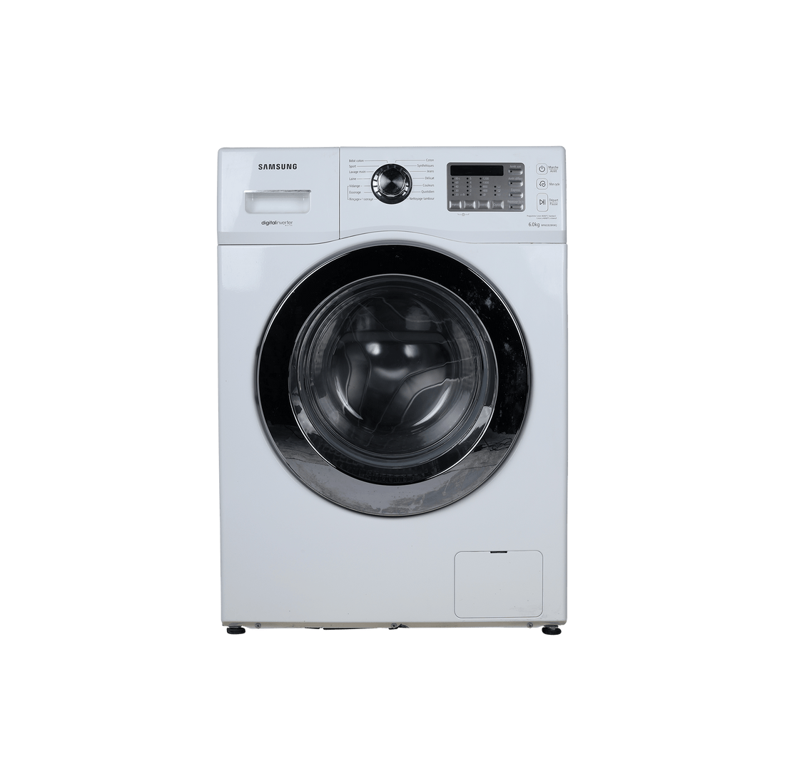Lave-Linge Hublot 6 kg Reconditionné SAMSUNG WF602B2BKWQ : vue de face