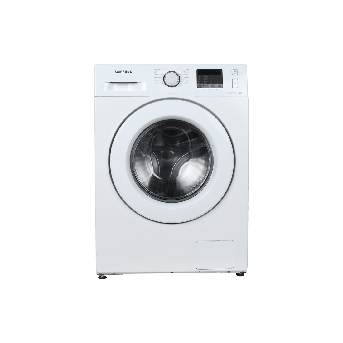 Lave-Linge Hublot 7 kg Reconditionné SAMSUNG WF70F5E0N4W : vue de face