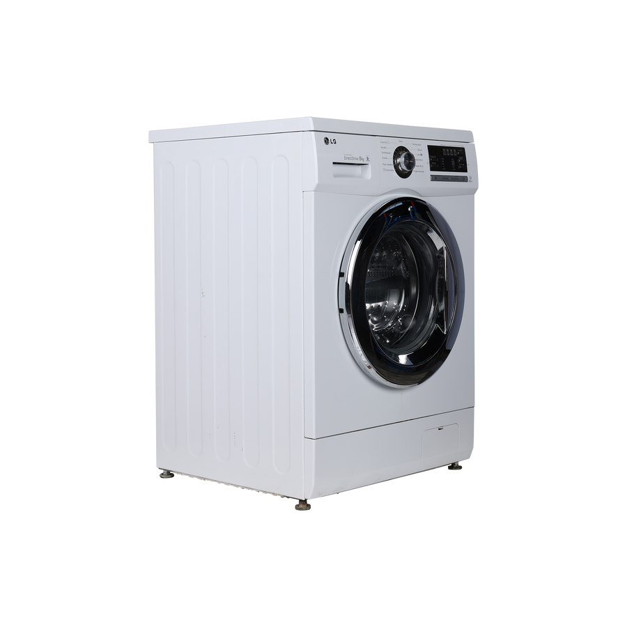 Lave-Linge Hublot 8 kg Reconditionné LG F82882WH : vue du côté gauche