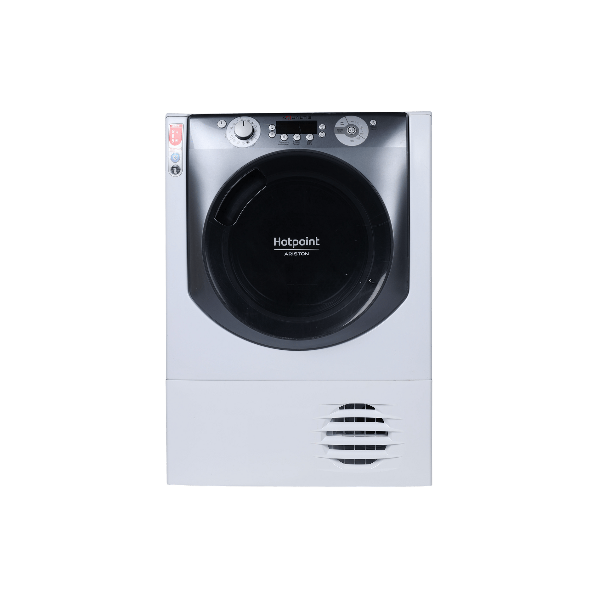 Seche-Linge Condensation 9 kg Reconditionné HOTPOINT AQC9-BF5-TZ1-FR : vue de face
