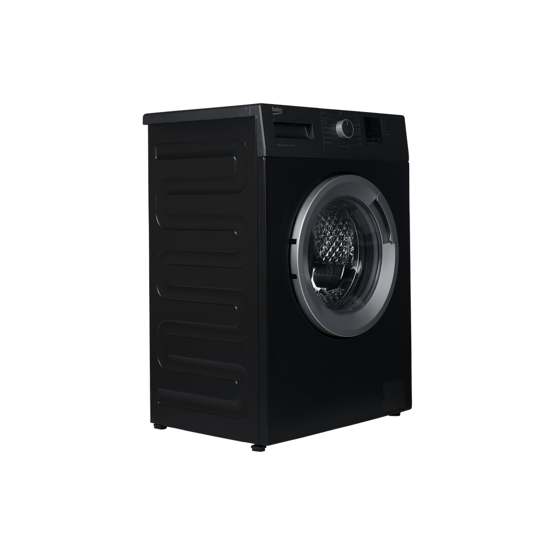 Lave-Linge Hublot 7 kg Reconditionné BEKO LLF07A2 : vue du côté gauche