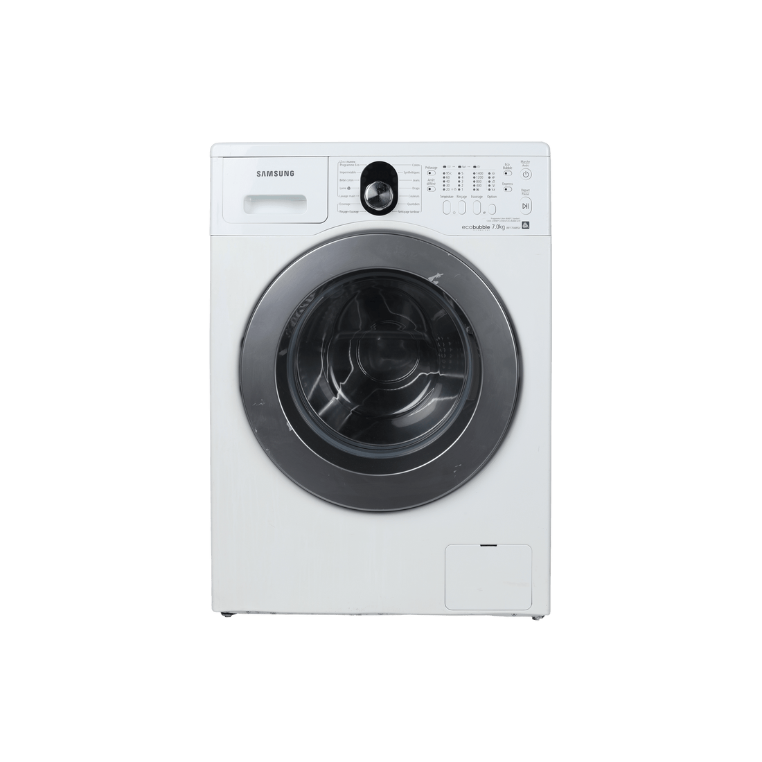 Lave-Linge Hublot 7 kg Reconditionné SAMSUNG WF1704WSV : vue de face