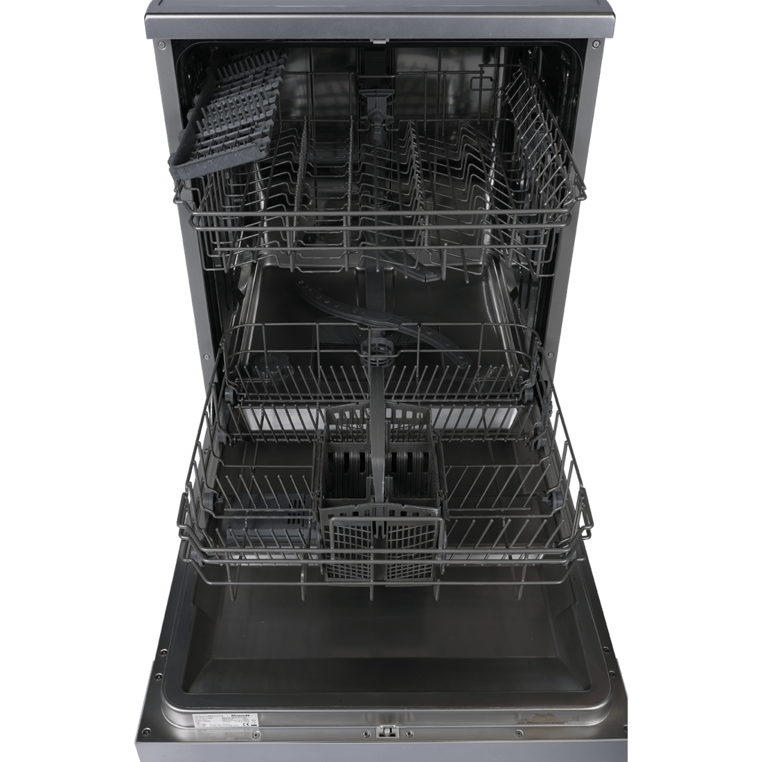 Lave-Vaisselle Pose Libre 13 Cvts Reconditionné BRANDT DFH13117X : vue de l'intérieur