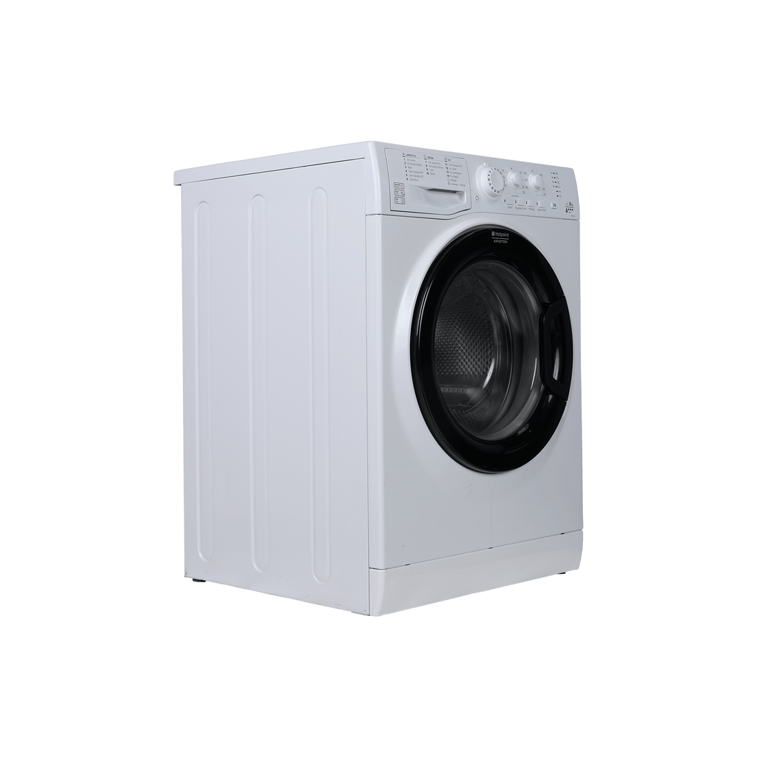Lave-Linge Hublot 8 kg Reconditionné HOTPOINT EFML 823 FR : vue du côté gauche
