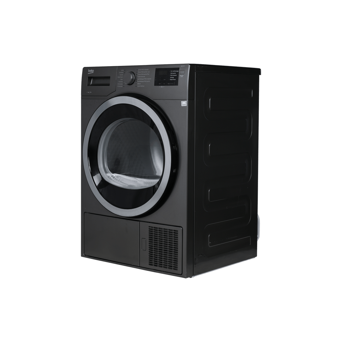 Seche-Linge Pompe À Chaleur 7 kg Reconditionné BEKO BDS7034M : vue du côté droit