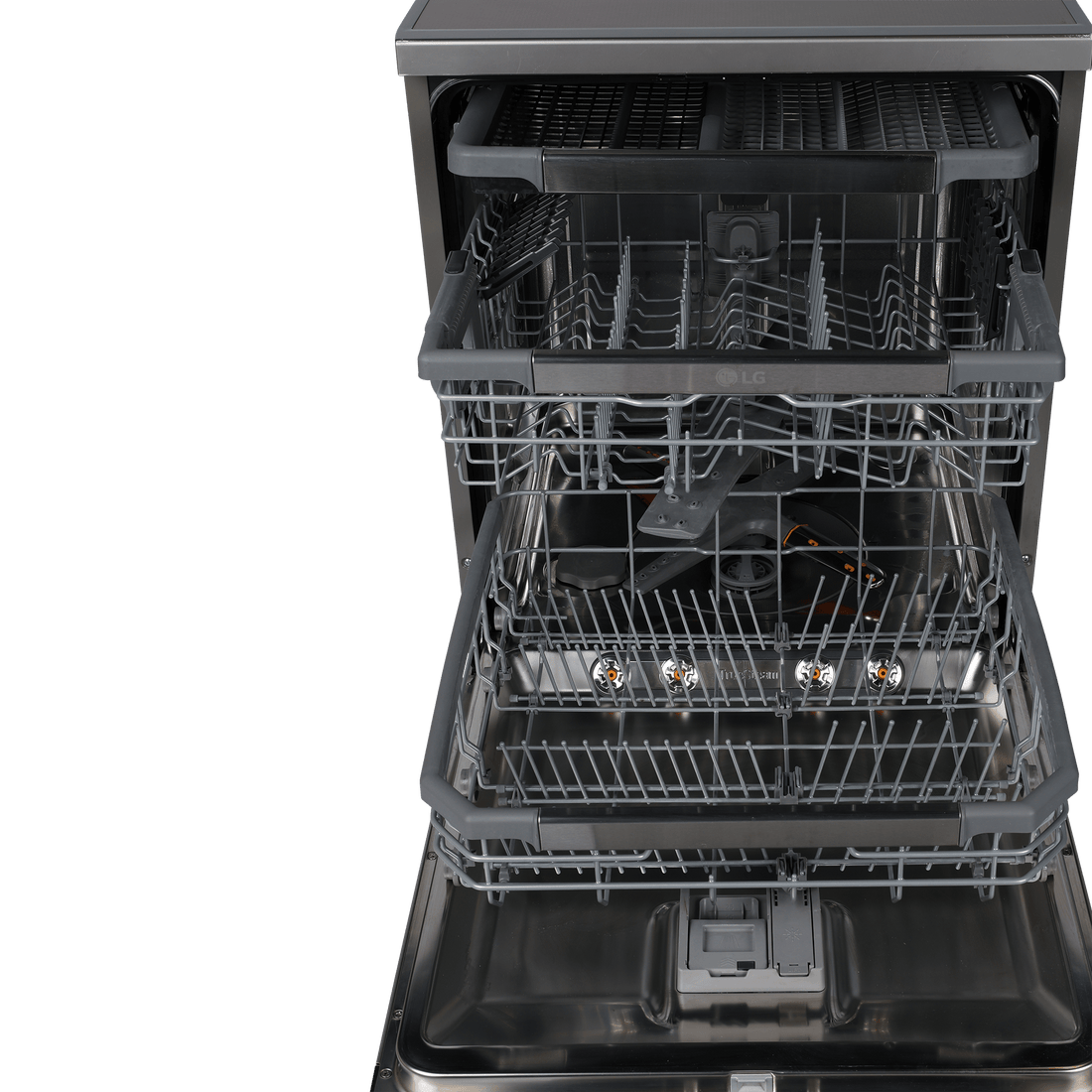 Lave-Vaisselle Pose Libre 14 Cvts Reconditionné LG DF425HSS : vue de l'intérieur