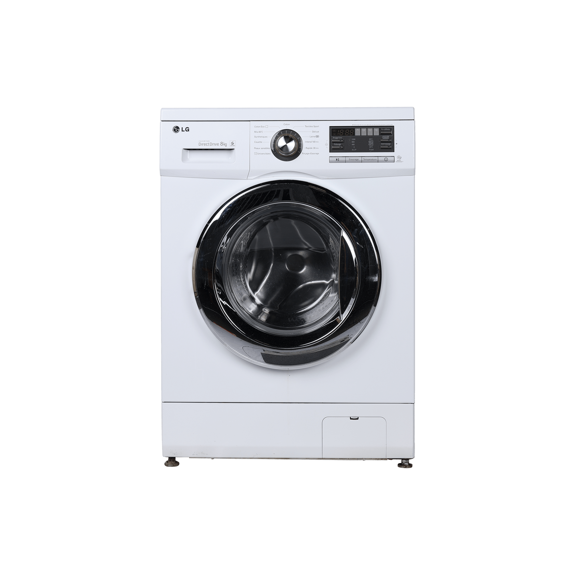 Lave-Linge Hublot 8 kg Reconditionné LG F82882WH : vue de face