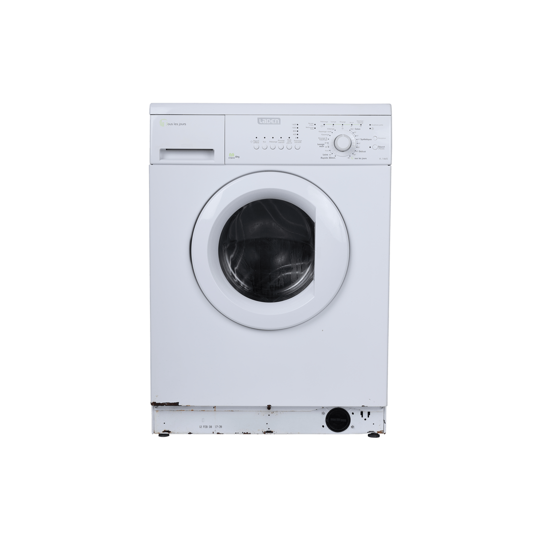 Lave-Linge Hublot 6 kg Reconditionné LADEN FL1465 : vue de face
