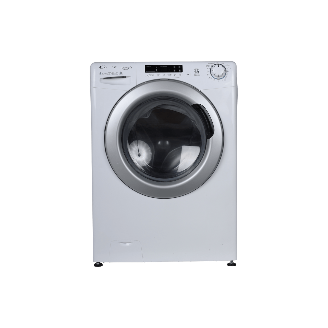 Lave-Linge Sechant 8 kg Reconditionné CANDY HGSW485DSW/1-S : vue de face