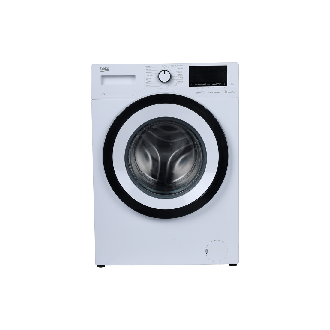 Lave-Linge Hublot 8 kg Reconditionné BEKO WMY81465S1 : vue de face