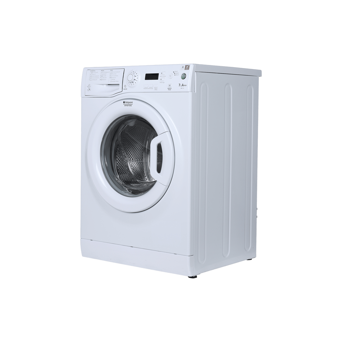 Lave-Linge Hublot 7 kg Reconditionné HOTPOINT WMF 722 FR : vue du côté droit
