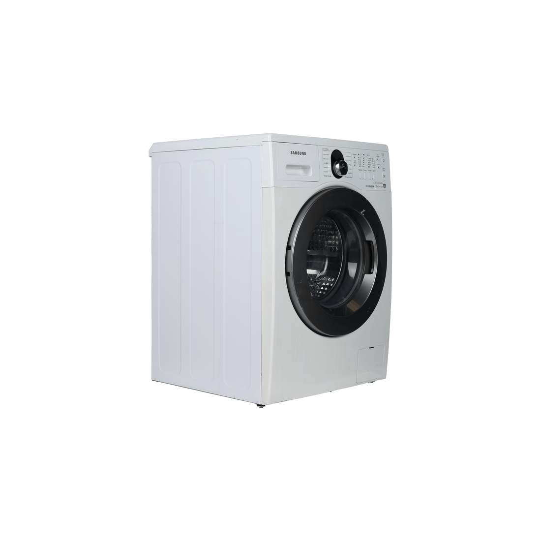 Lave-Linge Hublot 7 kg Reconditionné SAMSUNG WF1704WSV : vue du côté gauche