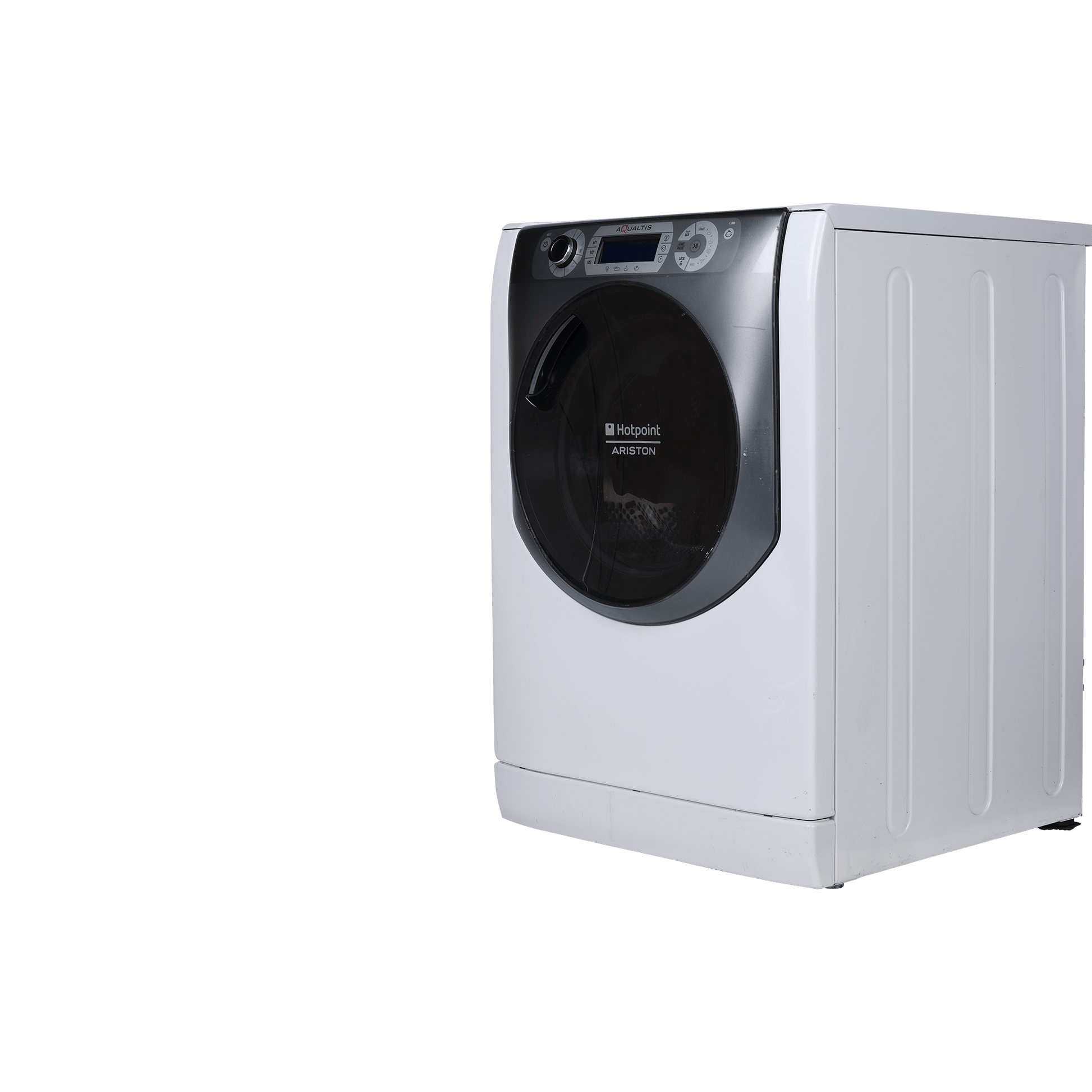 Lave-Linge Hublot 11 kg Reconditionné HOTPOINT AQ113D 69 FR : vue du côté droit