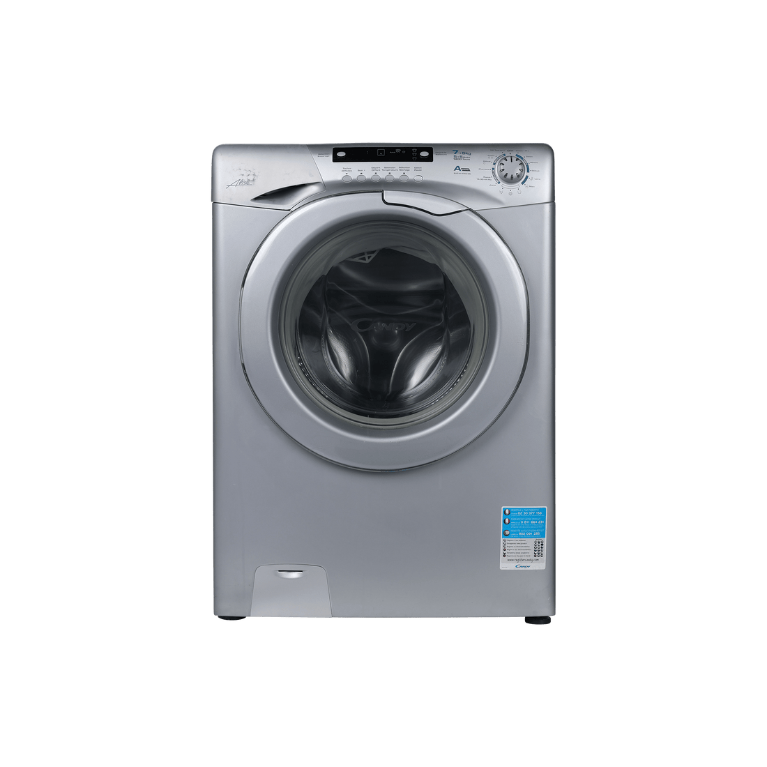 Lave-Linge Sechant 7 kg Reconditionné CANDY EVOW4753DS : vue de face