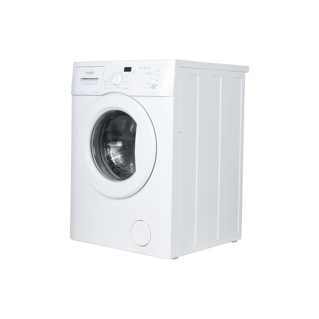 Lave-Linge Hublot 6 kg Reconditionné ESSENTIEL B ELF 614DD2 : vue du côté droit