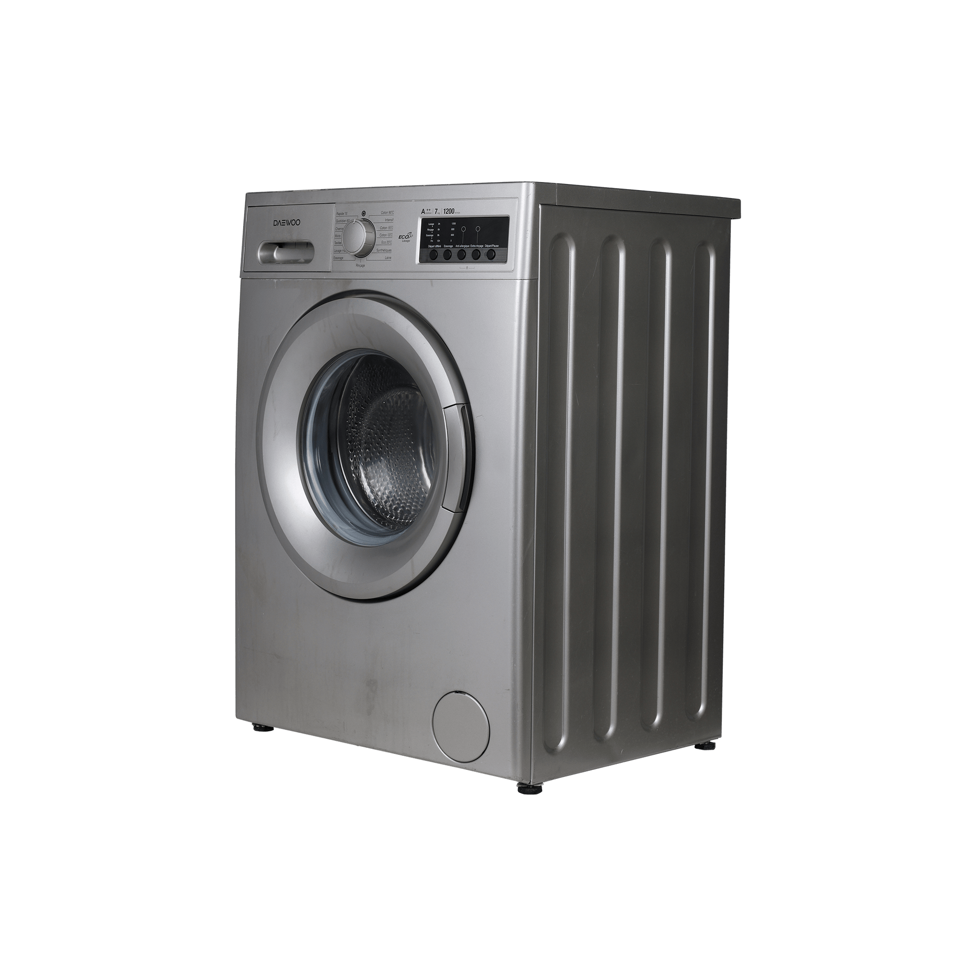 Lave-Linge Hublot 7 kg Reconditionné DAEWOO DWD-FV2227 : vue du côté droit