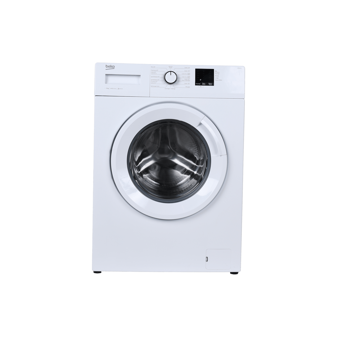 Lave-Linge Hublot 9 kg Reconditionné BEKO WMB9144 : vue de face