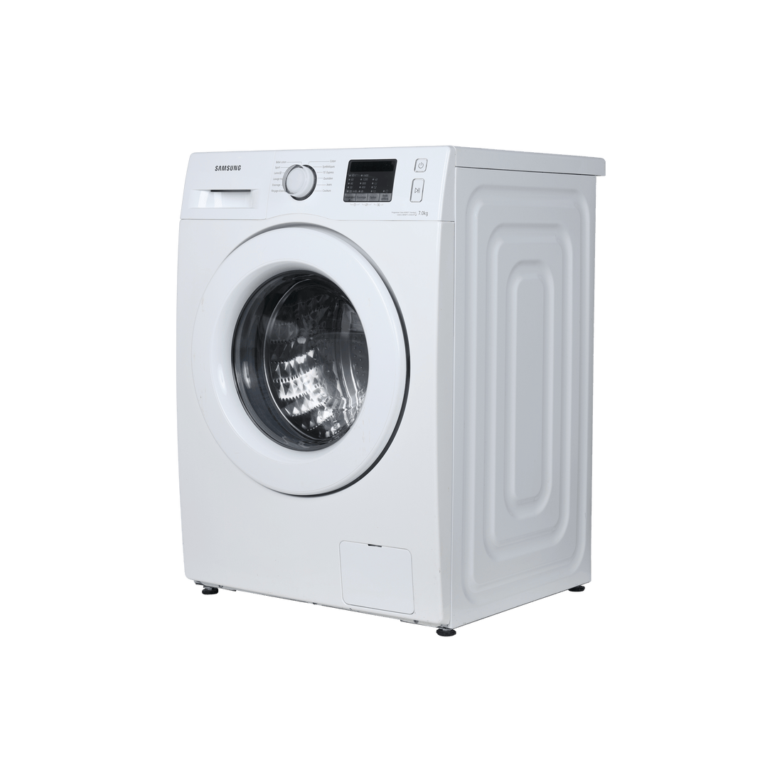 Lave-Linge Hublot 7 kg Reconditionné SAMSUNG WF70F5E0N4W : vue du côté droit